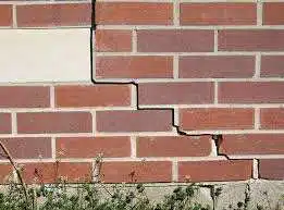 cracks in mortar outside of home