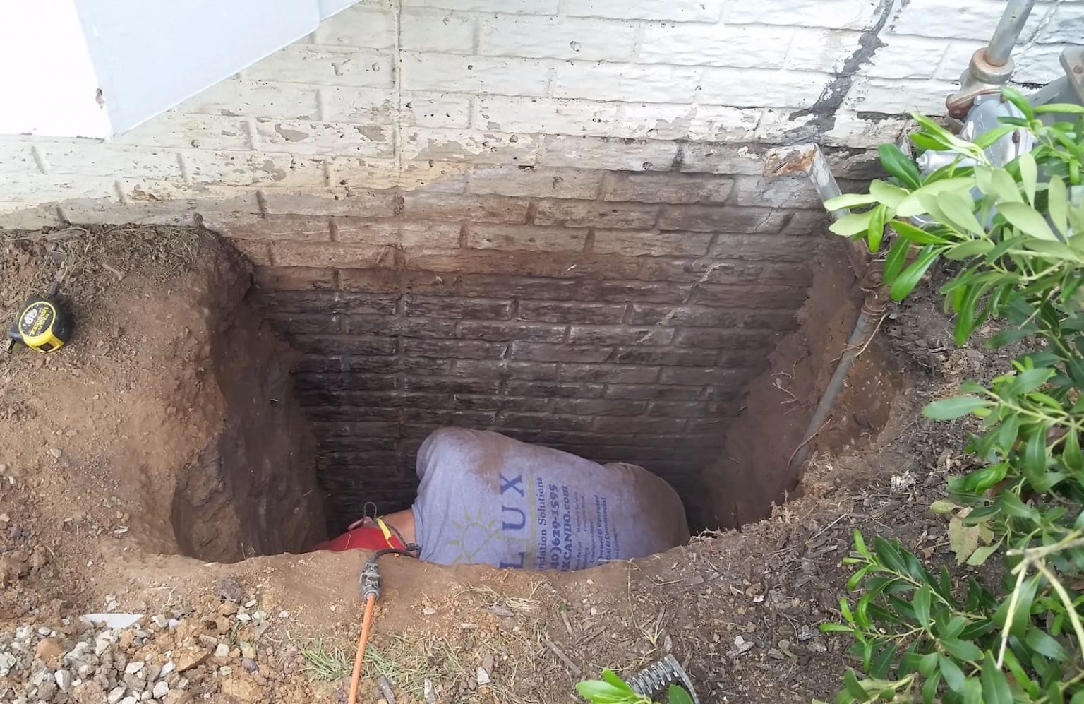 Exterior Waterproofing In Northern Virginia Lux Foundation Solutions