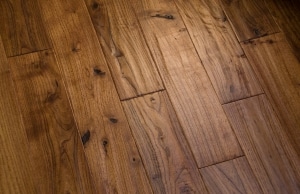 A floor with noticeable bulging, which is bouncy floors as a clear sign of sagging floors in Harpers Ferry, WV.