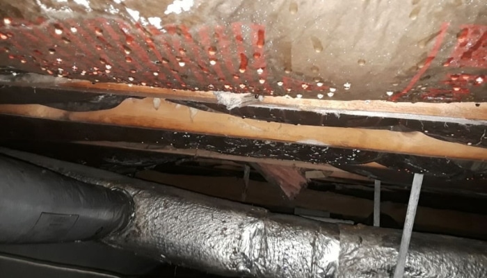 Crawl space condensation