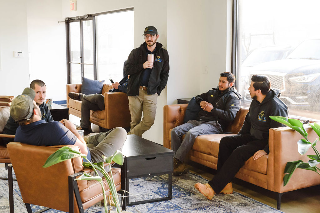 The LUX Foundation Solution’s Virginia team in a positive workplace culture with growth in foundation repair jobs in Northern Virginia.