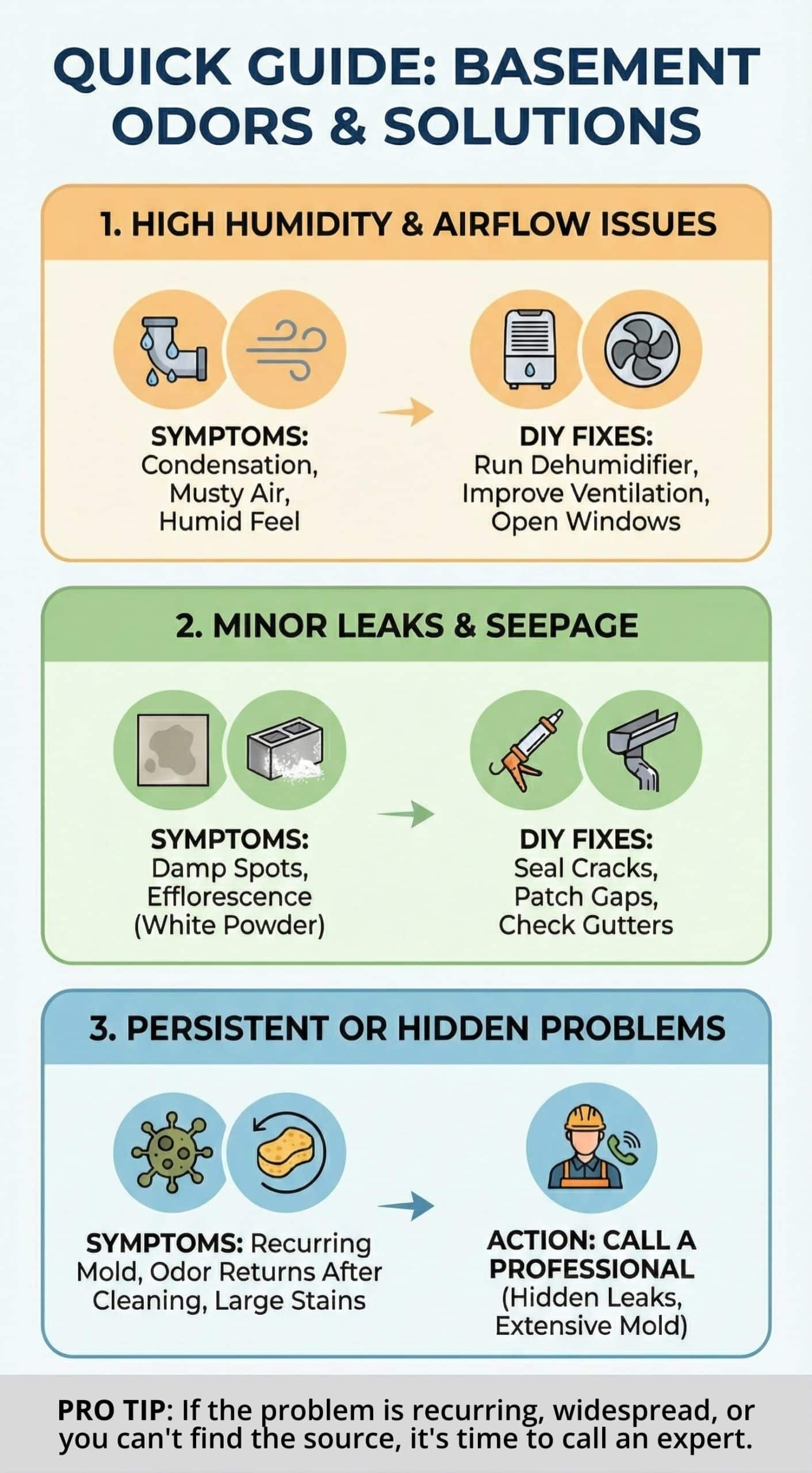 How to Get Rid of Musty Smell in Basement: 10 Proven Steps